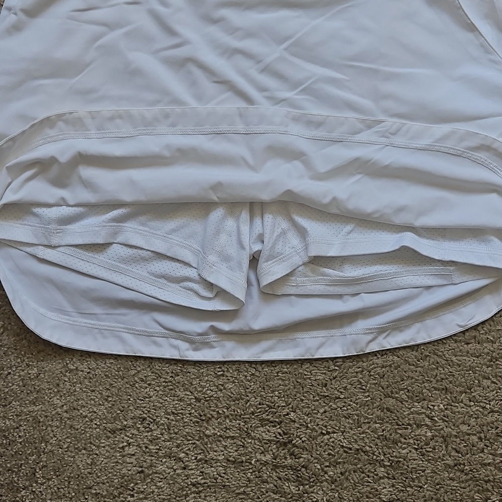 Calia White Tennis Skort, Size L - Picture 4 of 7